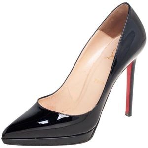 Christian Louboutin Patent
Leather Piagle Plato Heels